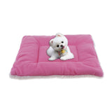 Max Dog Puppy Pet Sleeping Bed Fleece Cushion Mattress for Bichon Teddy Pink M