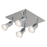 Max Maxb Wall Mounted GU10 Ceiling Spot Lights Fixtures For Bedroom Shop Warm White