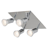 Max Maxb Wall Mounted GU10 Ceiling Spot Lights Fixtures For Bedroom Shop Warm White