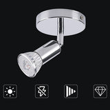 Max Maxb 3W LED Ceiling Spotlight Adjustable LED Indoor Spot Ceiling Light White