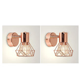 Max Maxb Creative Hollow Wrought E27 Wall Lamp For Home Bedroom Hallway Warm White
