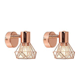 Max Maxb Creative Hollow Wrought E27 Wall Lamp For Home Bedroom Hallway Warm White