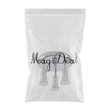 Maxbell Flush Mount 3-Head Adjustable Ceiling Lamp Light Fixture Silver-Warm White