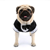 Max Maxb Dog Puppy Pet Clothes Stylish Suit Bow Tie For Pet Costume Wedding Black-L