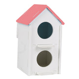 Max Maxb Double Hole Pet Bird Parrot Hatching Breeding Box Nest House  Pink