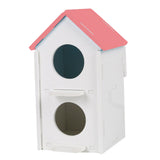 Max Maxb Double Hole Pet Bird Parrot Hatching Breeding Box Nest House  Pink