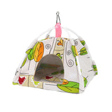 Max Maxb Pet Hamster Guinea Pig Tent Teepee House Winter Warm Breathable Canvas Bed S