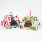 Max Maxb Pet Hamster Guinea Pig Tent Teepee House Winter Warm Breathable Canvas Bed S