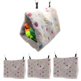 Maxbell Bird Parrot Lovebird Eclectus Macaw Cage Hanging Cozy Hammock Bed S