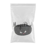 Max Maxb Cute Round  Pet Sleeping Bed Cozy Winter Bed For Small Animals Cat Dog Black