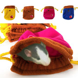 Max Maxb Small Animals Outdoor Travel Bag Hamster Winter Sleeping Nest  Rose Red