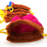 Max Maxb Small Animals Outdoor Travel Bag Hamster Winter Sleeping Nest  Rose Red