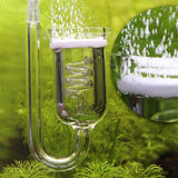 Maxbell Fish Tank CO2 Diffuser for for Aquarium Planted Tank 20 gallons-Round