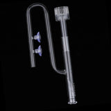 Maxbell Transparent Fish Tank Pipe Surface Skimmer Inflow Outflow Tube Φ13