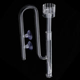 Maxbell Transparent Fish Tank Pipe Surface Skimmer Inflow Outflow Tube Φ13