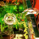 Maxbell Transparent Fish Tank Pipe Surface Skimmer Inflow Outflow Tube Φ17