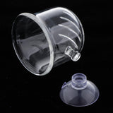 Maxbell Fish Feeder Basket Aquarium Clear Live Worm Bloodworm Food Feeding Cup Seam Type