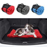 Maxbell Portable Pet Dog Pad Outdoor Large Pet Bed For Small Medium Large Dogs  Red