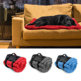 Maxbell Portable Pet Dog Pad Outdoor Large Pet Bed For Small Medium Large Dogs  Red