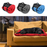 Maxbell Portable Pet Dog Pad Outdoor Large Pet Bed For Small Medium Large Dogs  Red