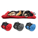Maxbell Portable Pet Dog Pad Outdoor Large Pet Bed For Small Medium Large Dogs  Red
