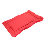 Maxbell Portable Pet Dog Pad Outdoor Large Pet Bed For Small Medium Large Dogs  Red