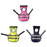 Maxbell Pet Reflective Vest Chicken Poultry Hen Saddle For Poultry Chicken Rose Red