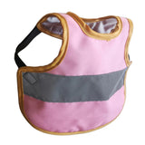 Maxbell Pet Reflective Vest Chicken Poultry Hen Saddle For Poultry Chicken Rose Red