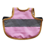Maxbell Pet Reflective Vest Chicken Poultry Hen Saddle For Poultry Chicken Rose Red