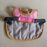 Maxbell Pet Reflective Vest Chicken Poultry Hen Saddle For Poultry Chicken Rose Red