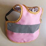 Maxbell Pet Reflective Vest Chicken Poultry Hen Saddle For Poultry Chicken Rose Red