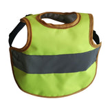 Maxbell Pet Reflective Vest Chicken Poultry Hen Saddle For Poultry Chicken Yellow