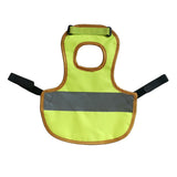 Maxbell Pet Reflective Vest Chicken Poultry Hen Saddle For Poultry Chicken Yellow