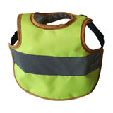 Maxbell Pet Reflective Vest Chicken Poultry Hen Saddle For Poultry Chicken Yellow