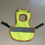Maxbell Pet Reflective Vest Chicken Poultry Hen Saddle For Poultry Chicken Yellow