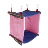 Maxbell Bird Warm Hammock Parrot Bed Cozy Hanging Nest For Small Pet Hamster Mice L