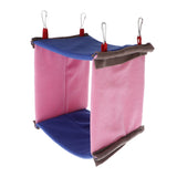 Maxbell Bird Warm Hammock Parrot Bed Cozy Hanging Nest For Small Pet Hamster Mice L