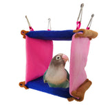 Maxbell Bird Warm Hammock Parrot Bed Cozy Hanging Nest For Small Pet Hamster Mice L