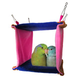 Maxbell Bird Warm Hammock Parrot Bed Cozy Hanging Nest For Small Pet Hamster Mice L