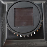 Maxbell Solar Powered Automatic Bird Feeder Cage Hanging Food Container for Parrot