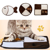 Maxbell Pet Cat Kitten Scratching Mat Pad For Small Medium Large Cat Square