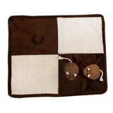 Maxbell Pet Cat Kitten Scratching Mat Pad For Small Medium Large Cat Square