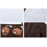Maxbell Pet Cat Kitten Scratching Mat Pad For Small Medium Large Cat Square