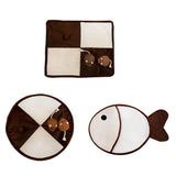 Maxbell Pet Cat Kitten Scratching Mat Pad For Small Medium Large Cat Square