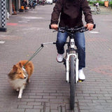 Maxbell Pet Dog Leash Bicycle Cycling Jogging Attchment Lead Rope Extension 40-115cm