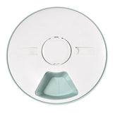 Maxbell Automatic Timed Pet Feeder Food Dispenser 6-Meal for Cat Dogs Green+White