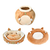 Maxbell Pet Cat Nest Cushion Mat Pad House Winter Warm Sleeping Bed Style01