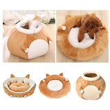 Maxbell Pet Cat Nest Cushion Mat Pad House Winter Warm Sleeping Bed Style01
