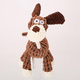 Maxbell Dog Chew Toy Interative Tug Toy for Aggressive Chewer Training Playing Brown