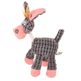 Maxbell Dog Chew Toy Interative Tug Toy for Aggressive Chewer Training Playing Gray